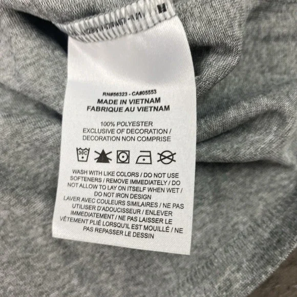 NIKE Training Essential Swoosh T-Shirt Women's Grey SIZE‎ M - FQ4975 - Picture 7 of 9